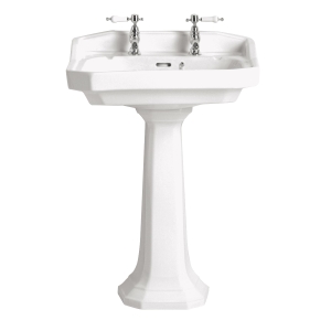 Heritage Granley Full Pedestal White PGRW09