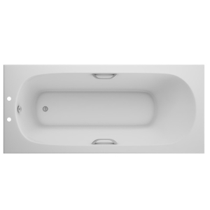 Standard Suite 2 Tap Hole Steel Bath