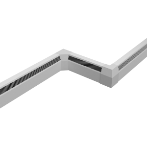 Smiths Sureline/1.0 Sureline 1000mm Perimeter Heating (Skirting Level) White