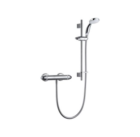 Mira Showers Coda Pro Thermostatic Single Outlet Shower & Kit Chrome 1.1836.005.