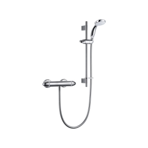 Mira Showers Coda Pro Thermostatic Single Outlet Shower & Kit Chrome 1.1836.005.