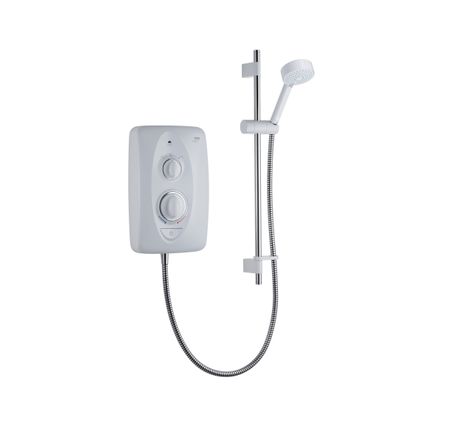 Mira Jump Multi-fit Electric Shower 7.5kW White/Chrome