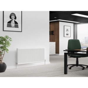 Halcyon, By Stelrad Compact Radiator 600 x 1600mm Type 11 (K1) Single Planel, Single Convector Radiator White 80260013847 (BTU Output) 5285
