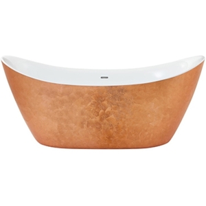 Heritage Hylton Freestanding Acrylic Bath Copper Effect BHYFS00COP