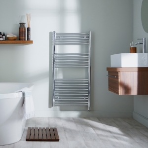Towelrads Richmond Electrical 1186 x 450 Chrome 136072
