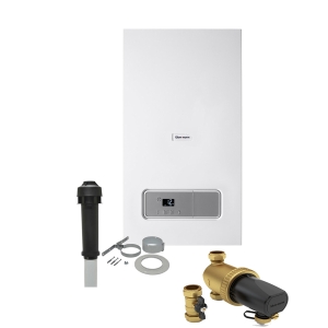 Glow-Worm Energy7 25C 25kW Combi Boiler With Vertical Flue And Power Filter 10035896