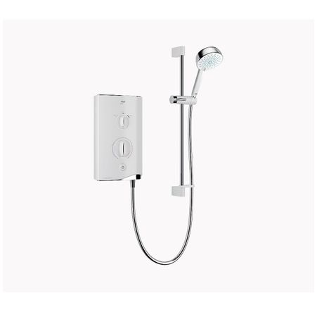 Mira Sport 7.5Kw White/Chrome