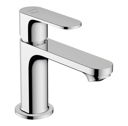 Hansgrohe Rebris S Single Lever Basin Mixer 80 Coolstart Without Waste Set Chrome 72514000