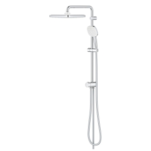 Grohe Tempesta 250 Round Dual Outlet Thermostatic Shower System Chrome 26670001
