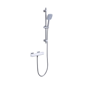 iflo Ottawa Soft Square OneWay Thermostatic Shower - Chrome 