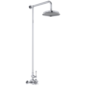 iflo Bramley OneWay Thermostatic Period Style Shower - Chrome 