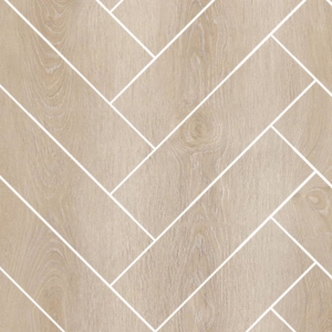 iflo English Oak Herringbone Tile Effect Easy Lock Wall Panel 2400mm x 620mm 188131