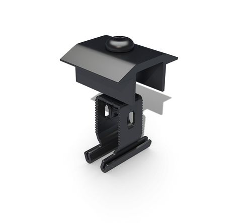 Renusol Middle clamp+ (Black) 